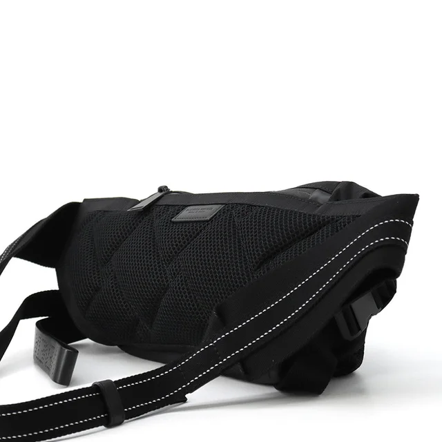 Bottega Veneta Mesh Waist Bag Black/Blue574353 Nylon in Black Nylon from GALLERY RARE, photo 3 of 3