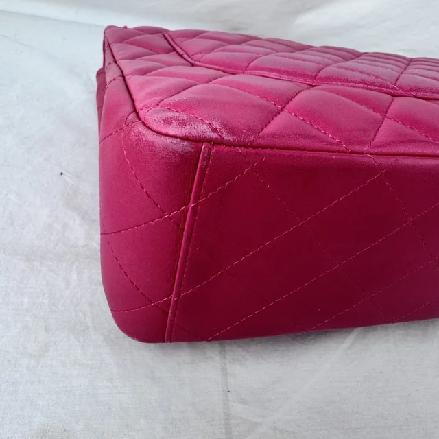 Chanel Maxi Classic Double Flap Bag in Metal, quilted lambskin from Reowned, photo 8 of 12