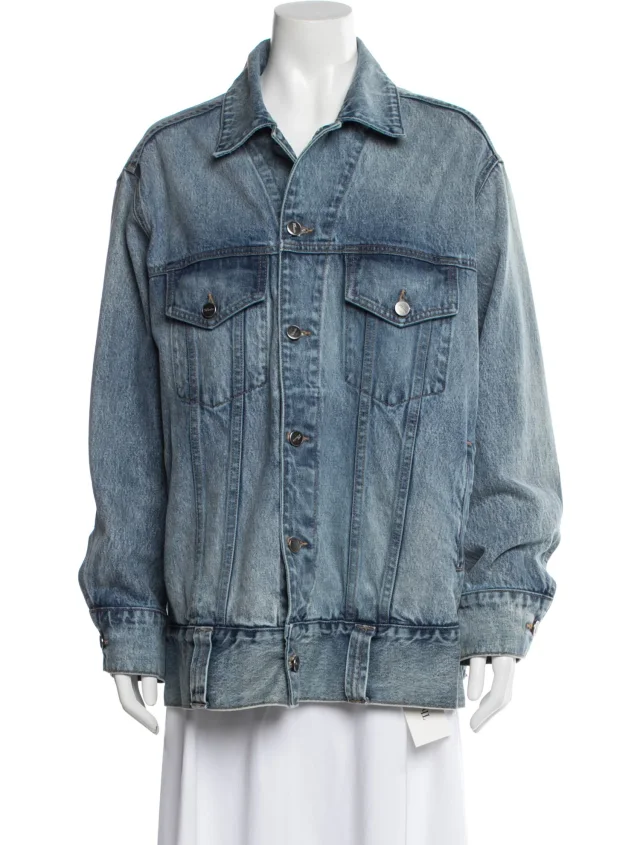 Khaite Denim Jacket in blue Denim from The RealReal