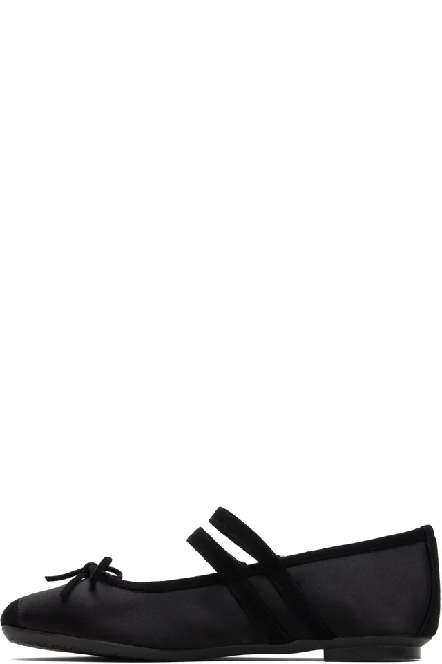 Hai Black Reqins Edition Hemily Ballerina Flats, photo 3 of 5 from SSENSE