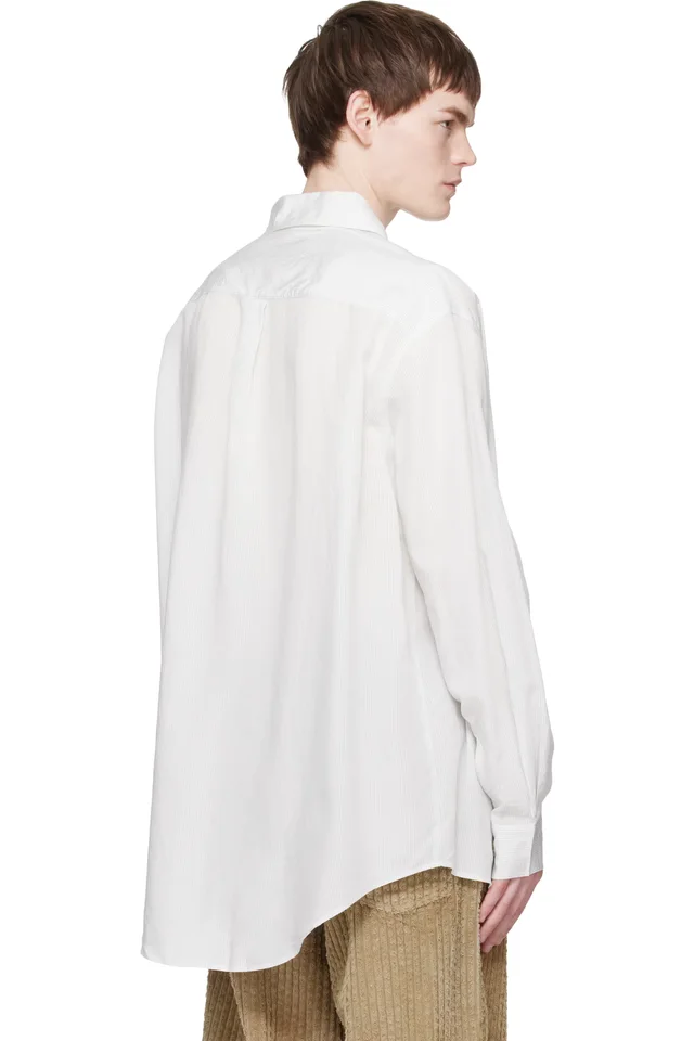 OUR LEGACY Off-White Vast Shirt, photo 3 of 4 from SSENSE
