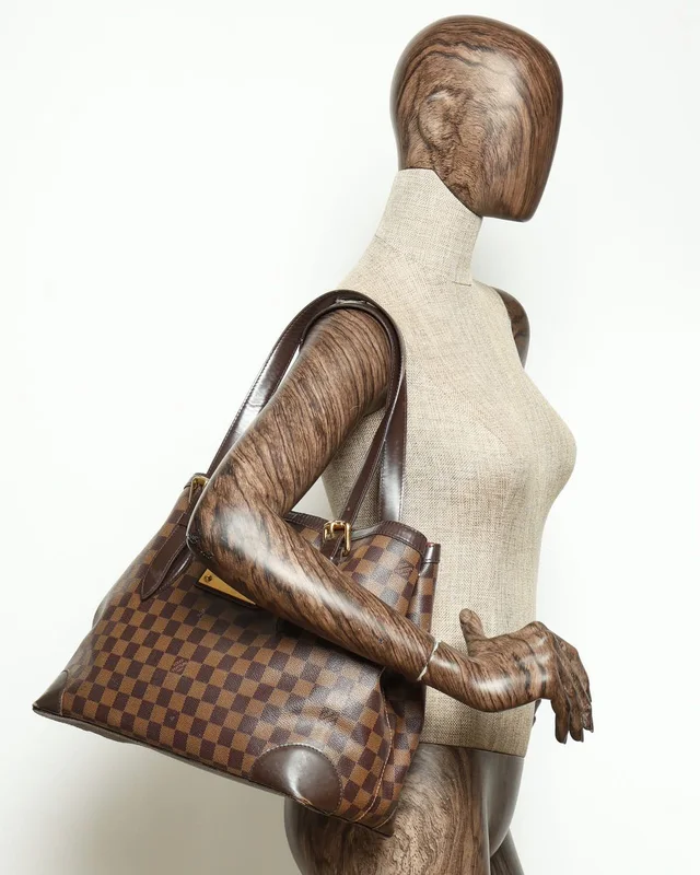 Louis Vuitton Damier Hampstead MM Tote Bag in Canvas from A Retro Tale, photo 15 of 15