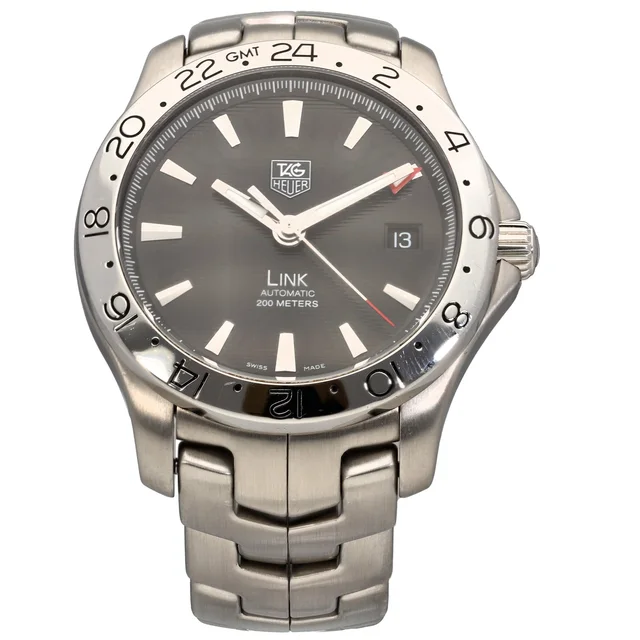 TAG Heuer Link WJF2116 39mm Stainless Steel Watch from H&T