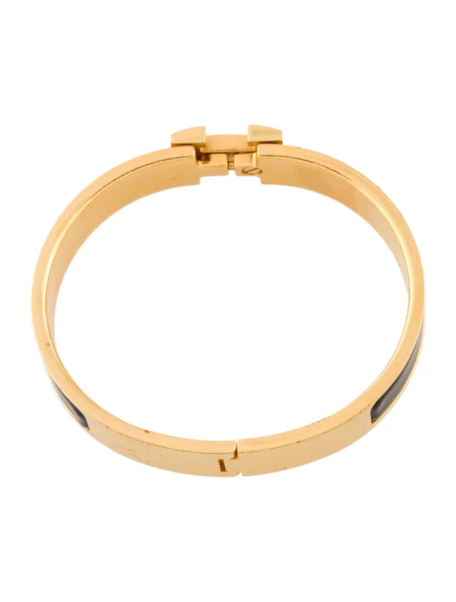 Hermès Clic H Bracelet, 6.75" in multicolor from The RealReal, photo 3 of 3