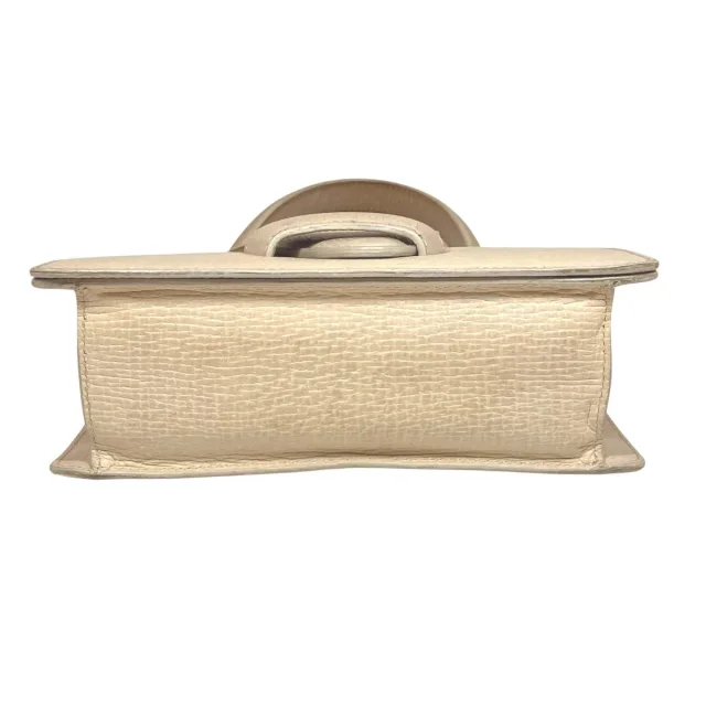 Loewe Barcelona Leather Handbag in Beige Calfskin from LuxUness, photo 3 of 8