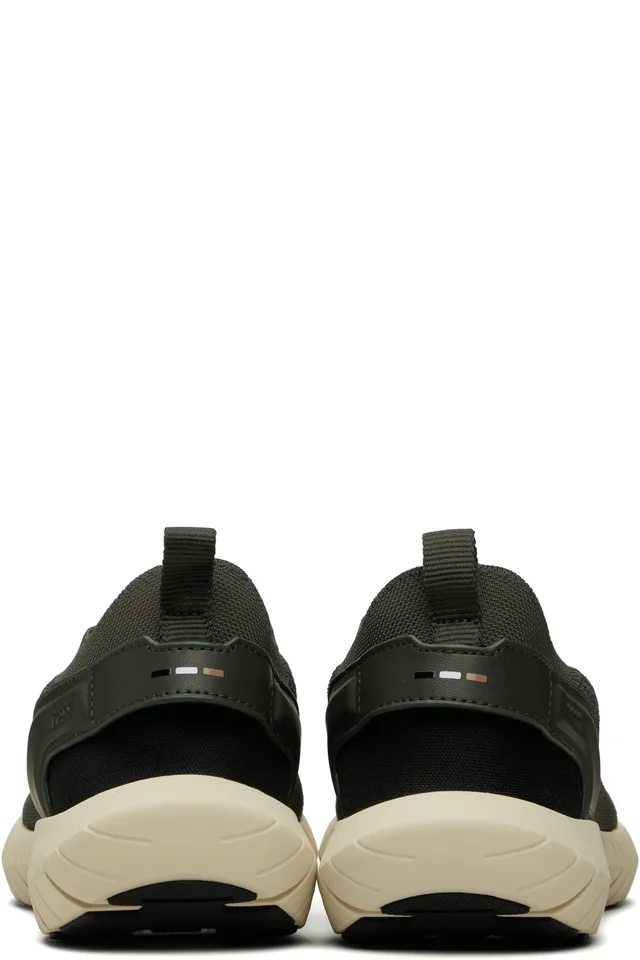 Khaki 'BOSS-MOTION' Sneakers, photo 2 of 5 from SSENSE
