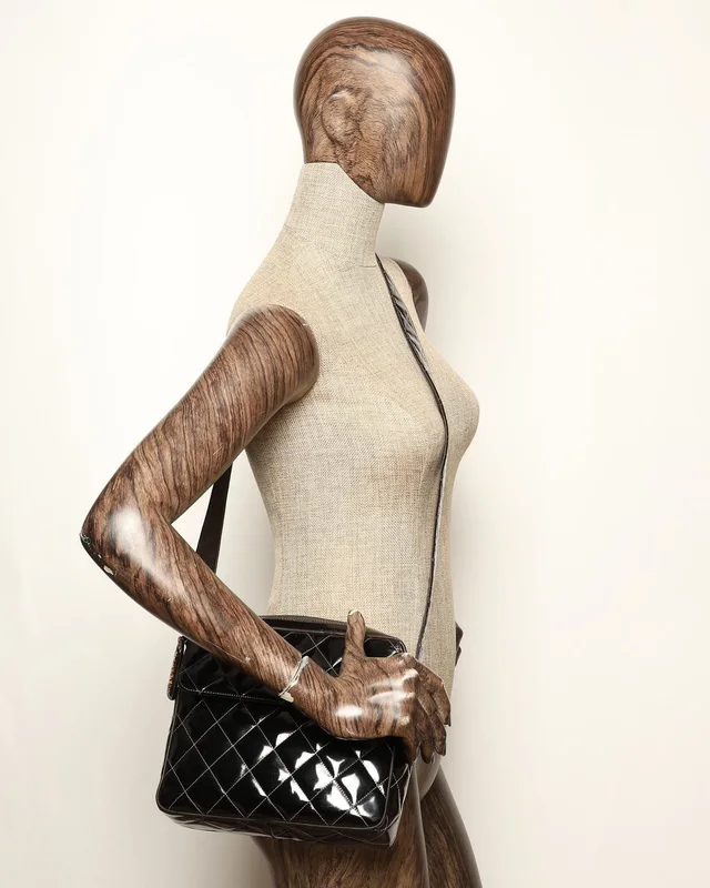 Chanel Patent Quilted Crossbody Bag in Patent leather from A Retro Tale, photo 8 of 8
