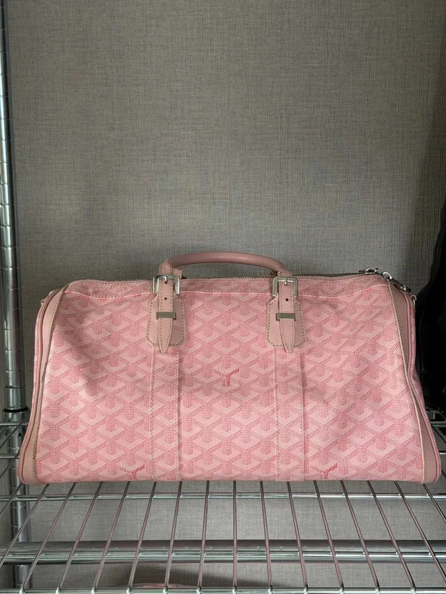 Goyard Mini Bowling 30cm Sakura Pink Travel Bag in multicolor from Grailed