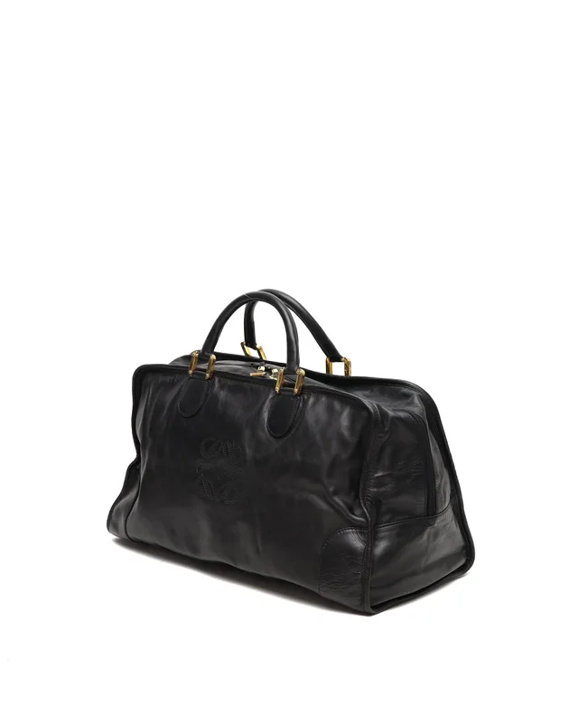 Loewe Amazona 50 Weekend Bag in Suede from A Retro Tale, photo 2 of 9