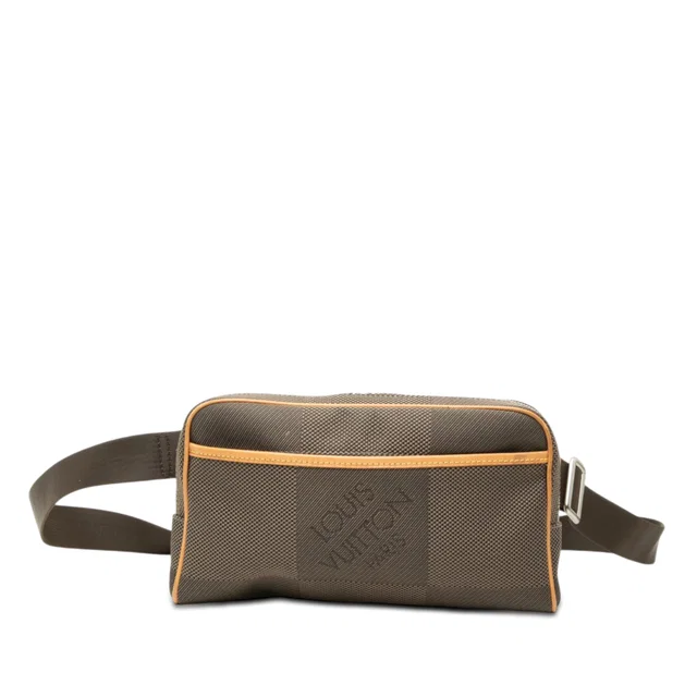 Brown Louis Vuitton Damier Geant Acrobat Belt Bag in Brown Canvas from Designer Revival