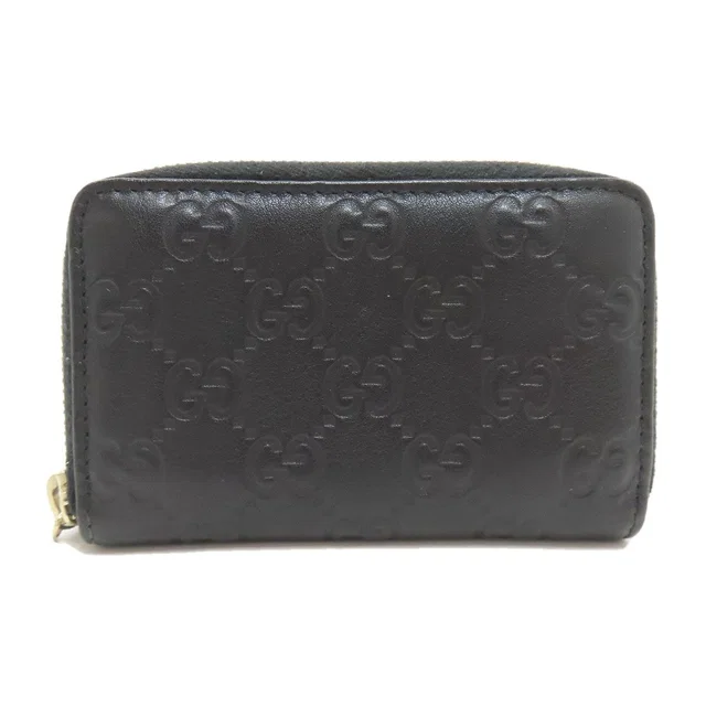 Gucci GG Signature Guccissima Coin Case Leather in Leather from The Reluxe