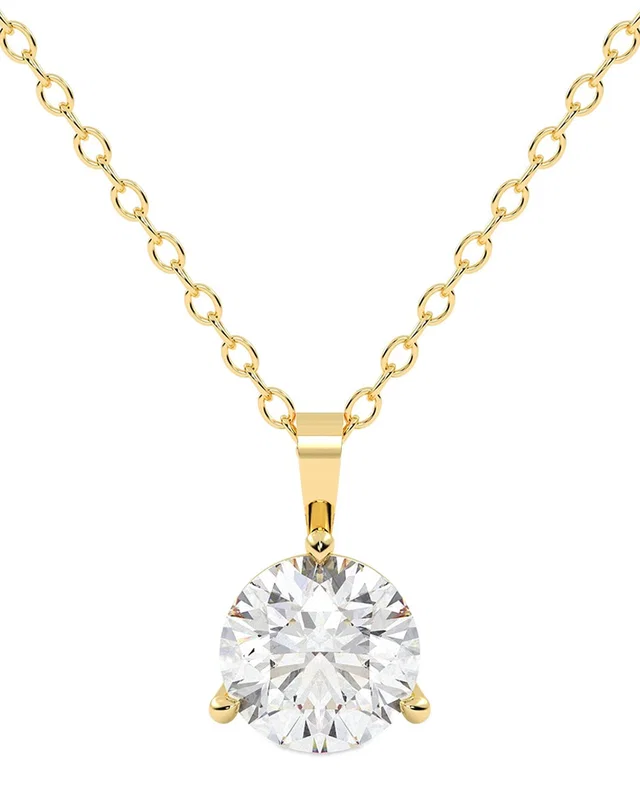 Lab Grown Diamonds 14K 2.00 ct. tw. Lab-Grown Diamond Necklace, image 1 of 1 from Gilt