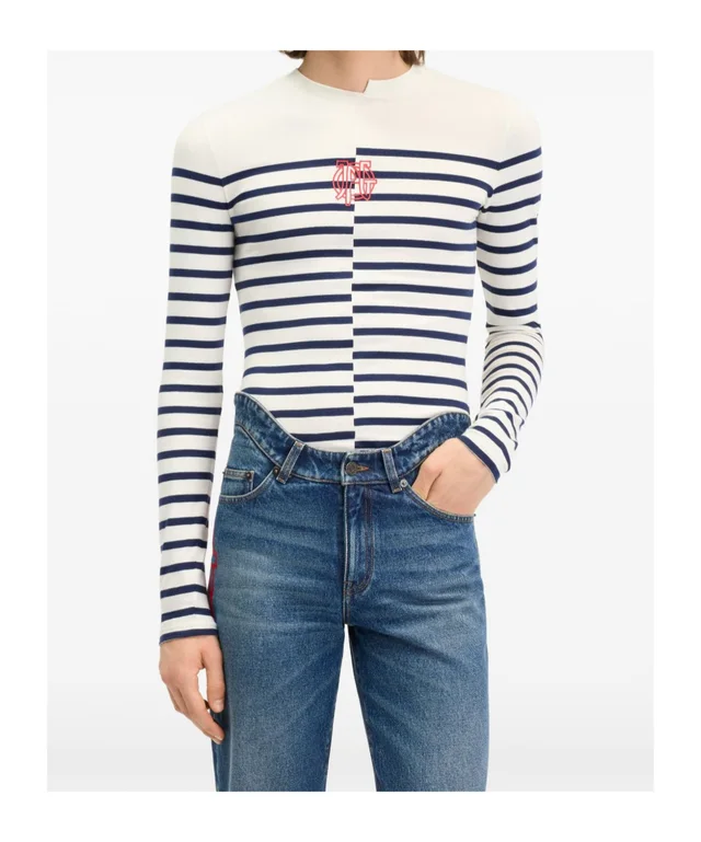 Jean Paul Gaultier Long-Sleeved Striped T-Shirt, photo 2 of 5 from SENSER