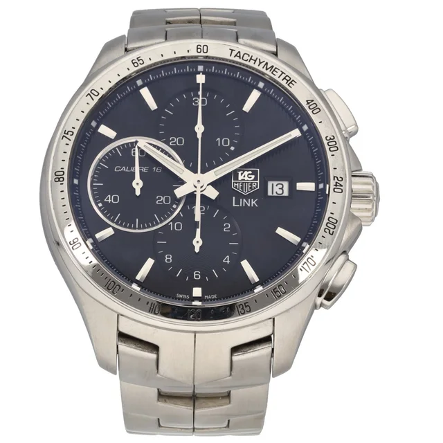 TAG Heuer Link CAT2010 43mm Stainless Steel Watch from H&T