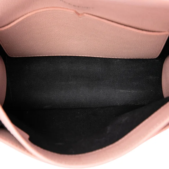 Beige Burberry Small House Check Canvas Macken Crossbody in Beige Canvas from Designer Revival, photo 4 of 6