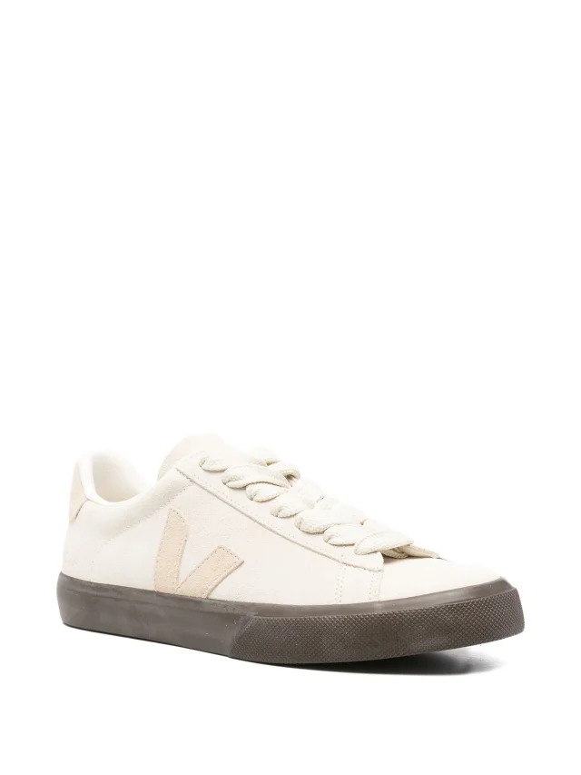 VEJA Campo bold suede sneakers in Neutrals, photo 2 of 5 from FARFETCH