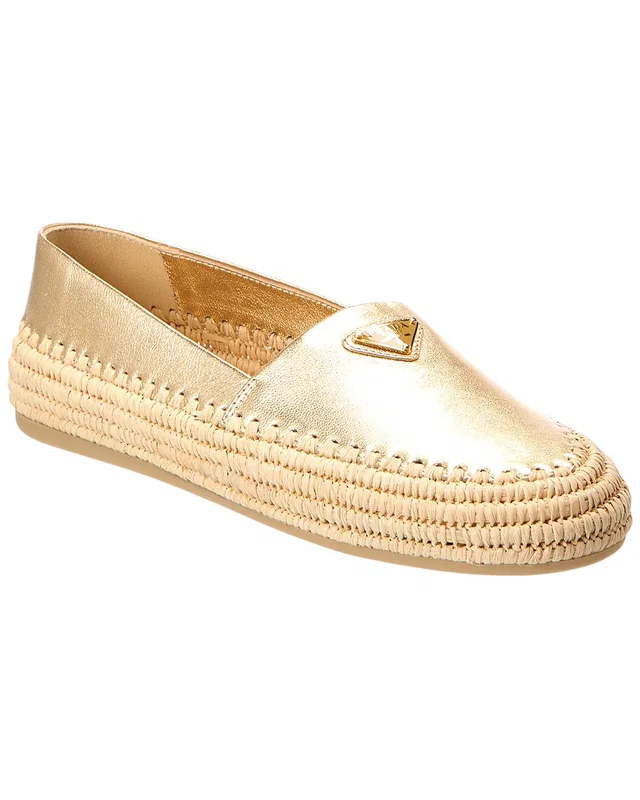 Prada Leather Espadrille, image 1 of 1 from Gilt