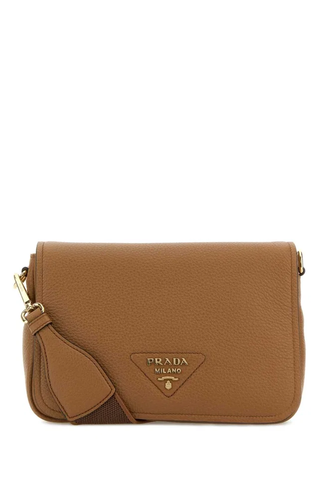 Prada Crossbody Bag — Brown in Brown Calfskin from HEWI