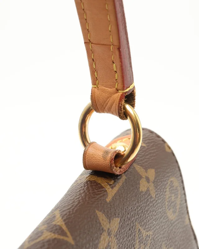 Louis Vuitton Monogram Cluny MM Bag in Denim from A Retro Tale, photo 7 of 10