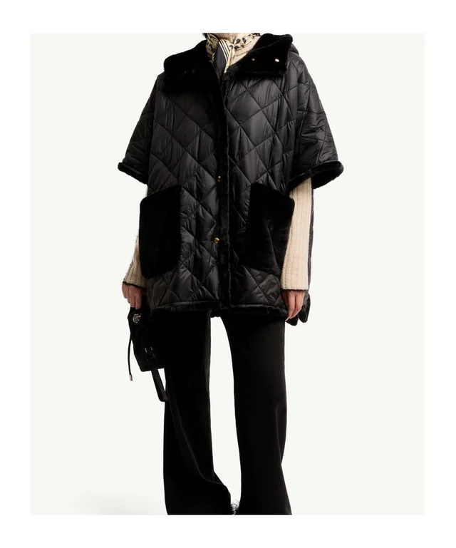 Moncler Reversible Hooded Cape, photo 2 of 9 from SENSER