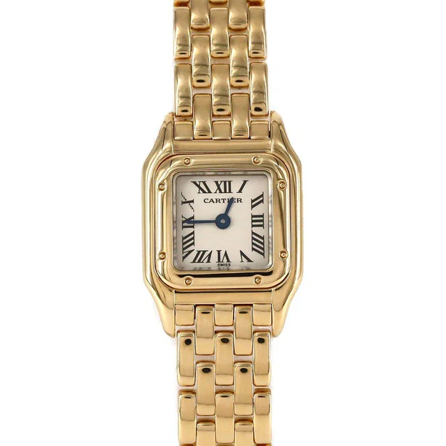 Cartier Mini Panthere Yellow Gold Ladies Watch in Yellow from LuxUness