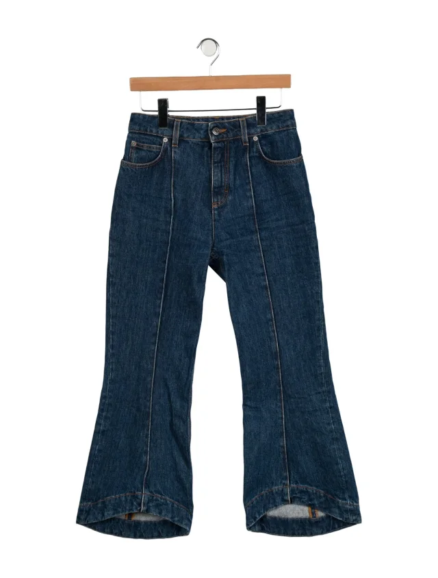 Bally High-Rise Flared Jeans from The RealReal