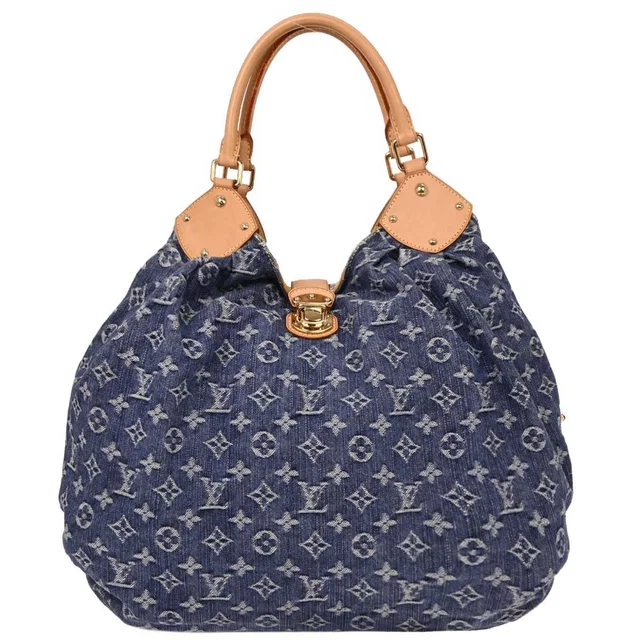 Louis Vuitton Monogram Denim XL Handbag M95515 in Denim from AMORE Vintage Tokyo