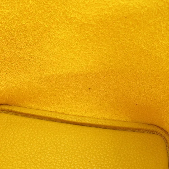 Hermès Picotin Lock Jaune Ambre Taurillon Clemence Size PM in Yellow Clemence leather from GALLERY RARE, photo 6 of 15