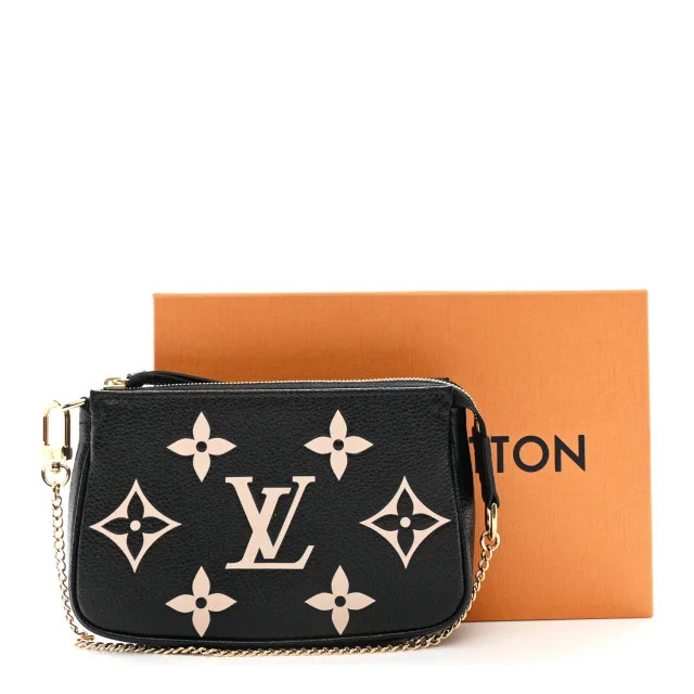 Louis Vuitton Empreinte Monogram Giant Mini Pochette Accessories Black in Black Coated canvas from FASHIONPHILE, photo 7 of 7