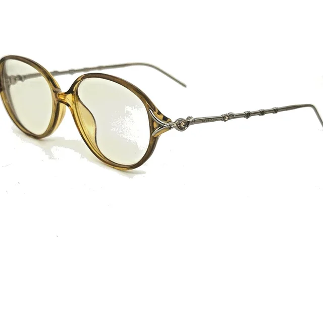 Dior Mod Cd3034 12c 125 Eyeglasses Frame Brown Orange Silver H14281 in brown|silver|gray|red|orange from Poshmark