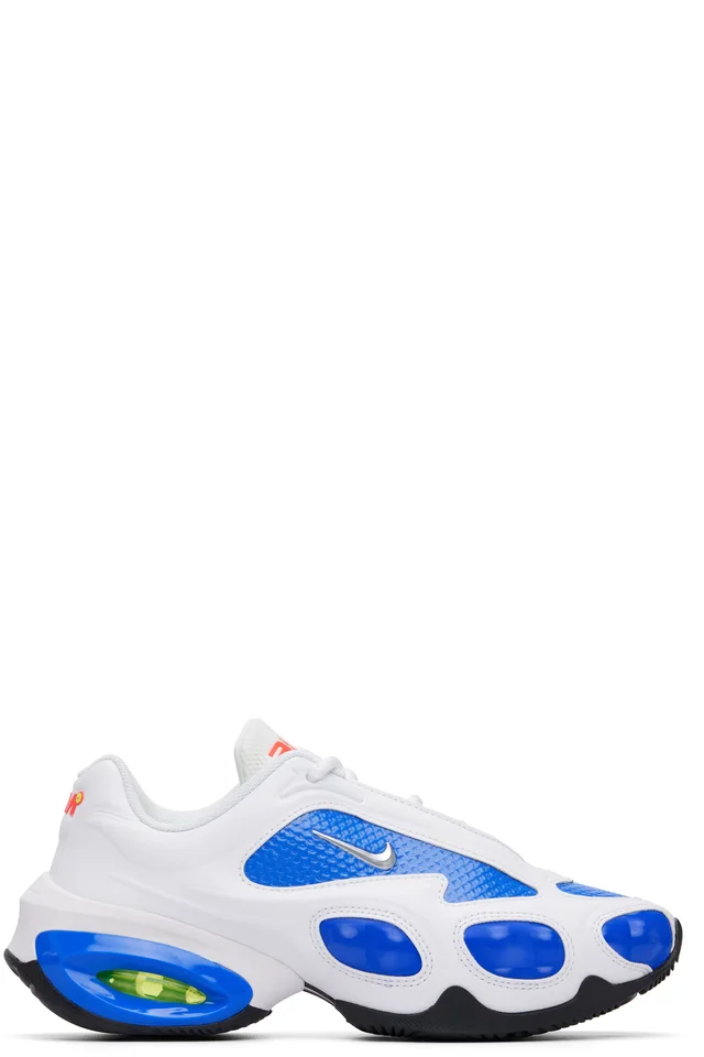 White & Navy Veneda Carter Edition Air Max Muse Sneakers, image 1 of 1 from SSENSE
