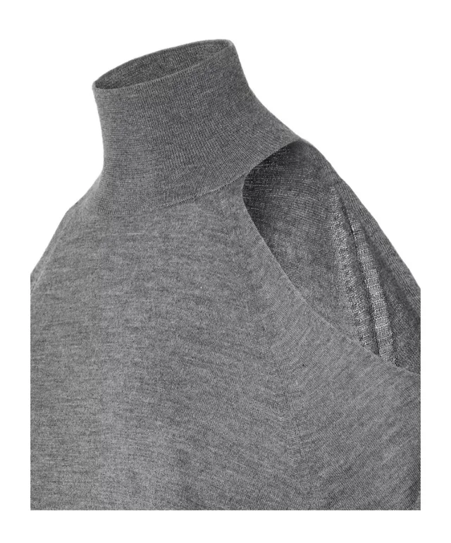 Fendi Grey mélange cashmere jumper, image 1 of 1 from SENSER