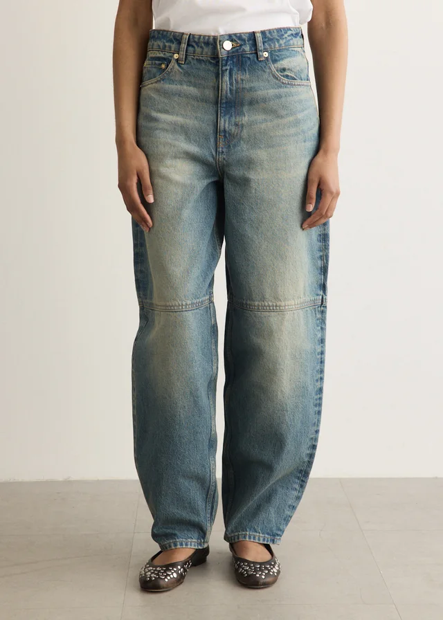 Ganni Tint Rigid Stary Jeans in Blue from Incu, photo 1 of 1