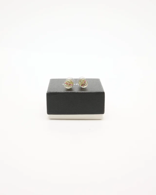 Chanel Coco Mark Resin Rhinestone Earrings in Resin from A Retro Tale, photo 2 of 4