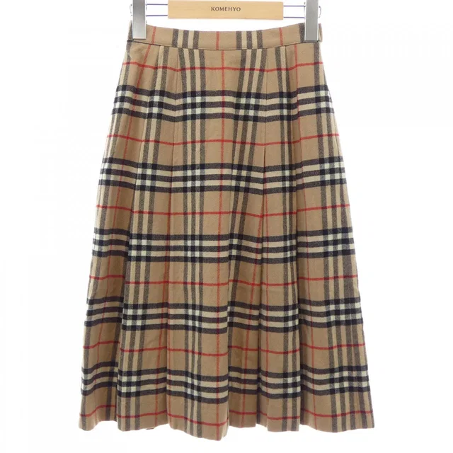 Burberry Burberrys Check Skirt in Wool from LuxUness