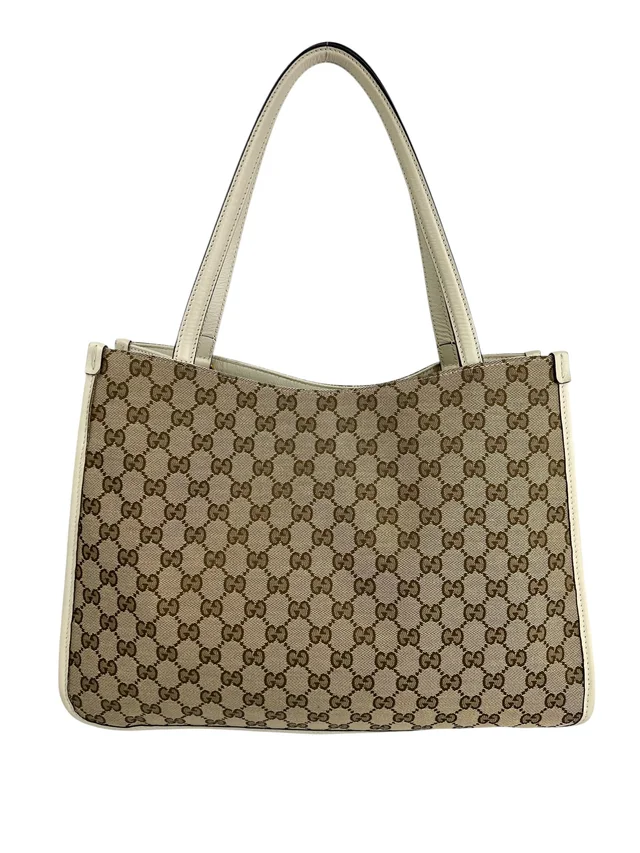 Gucci 1955 Horsebit Monogram Canvas Tote in Coated canvas from Season 2 Consign, photo 1 of 1