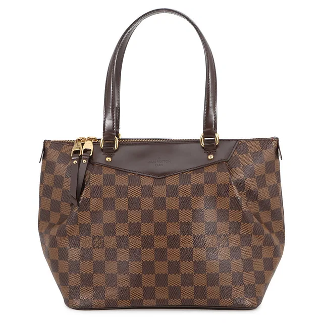 Louis Vuitton Westminster RedN41102 Damier Ebene Canvas Size PM in Brown Canvas from GALLERY RARE