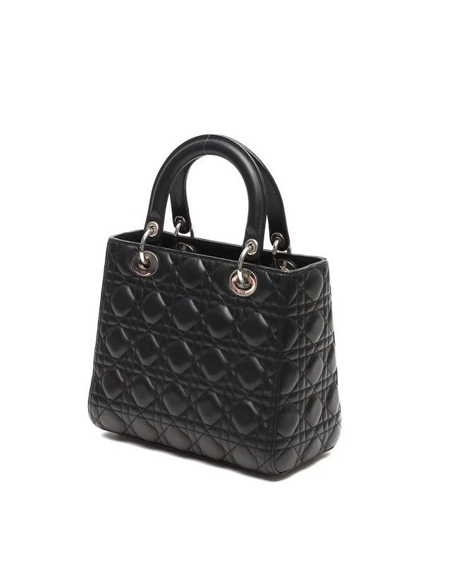 Medium Lady Dior Bag in Leather from A Retro Tale, photo 3 of 8
