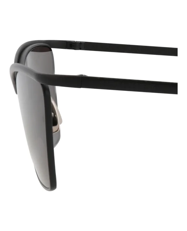 SAINT LAURENT Cat Eye-Frame Metal Sunglasses in black, photo 4 of 5 from ShopSimon