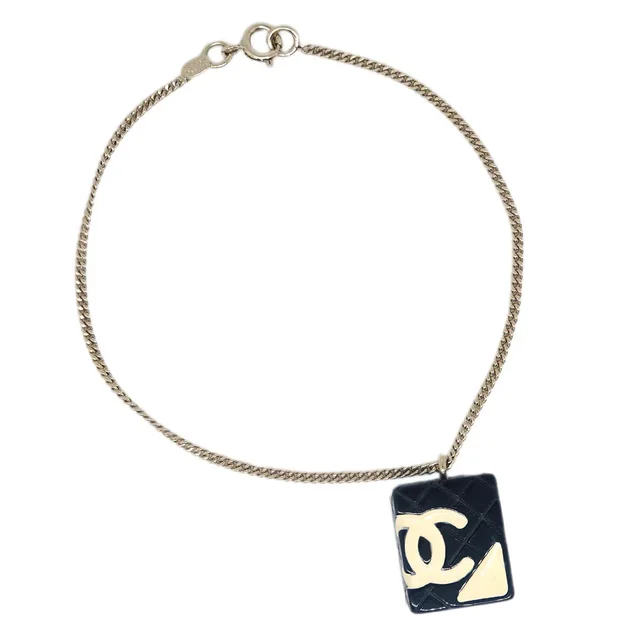 Chanel Cambon Ligne Bracelet Gold 05C in Gold Resin from AMORE Vintage Tokyo