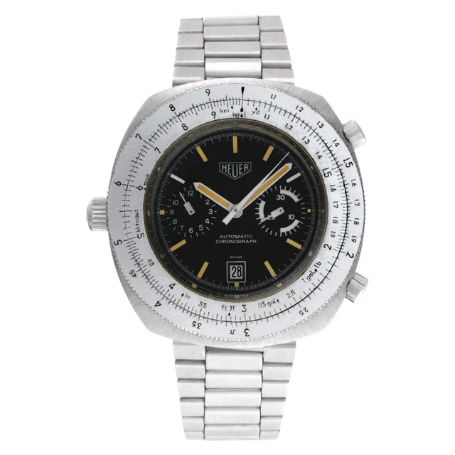 TAG Heuer Chronograph 45mm k33233 in Stainless Steel from Gray And Sons
