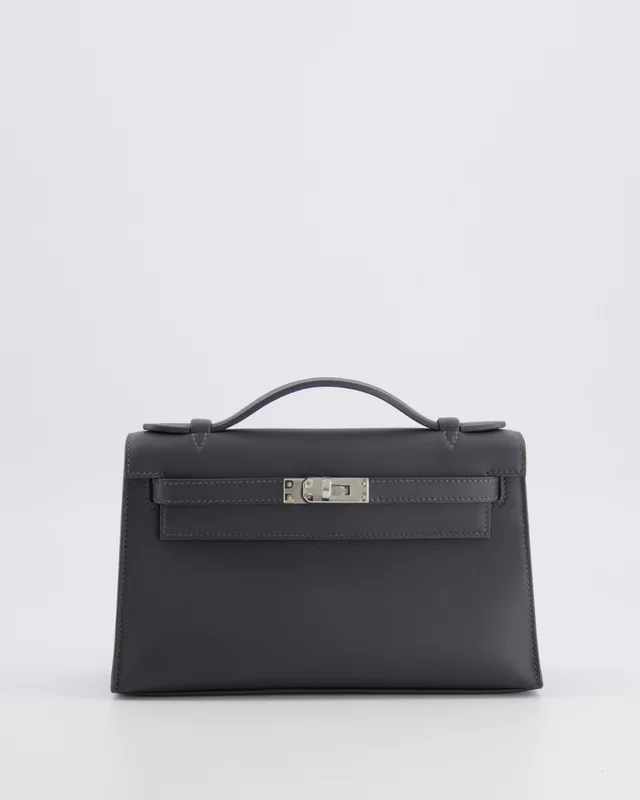 Hermès Kelly Pochette Bag in Swift leather from Sellier