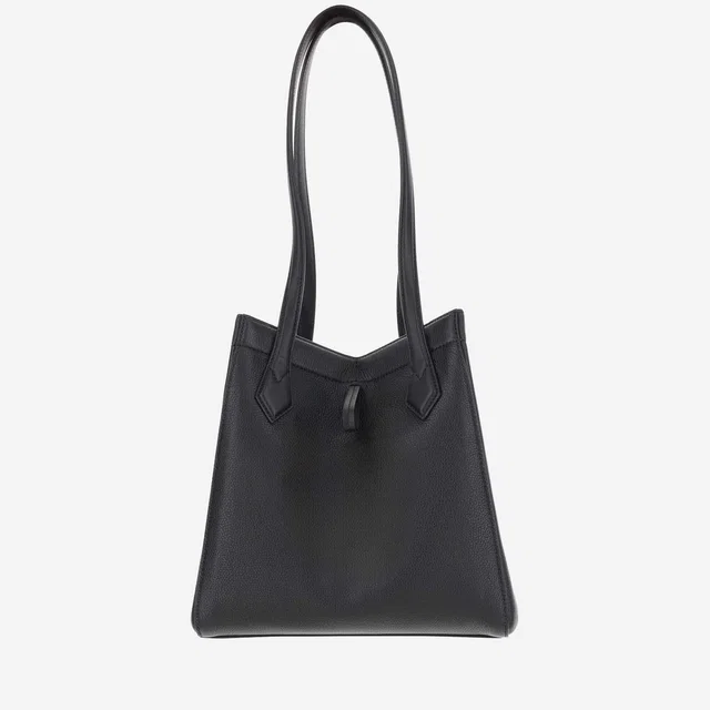 Fendi Origami Shoulder Bag — Black Leather in Black Leather from HEWI
