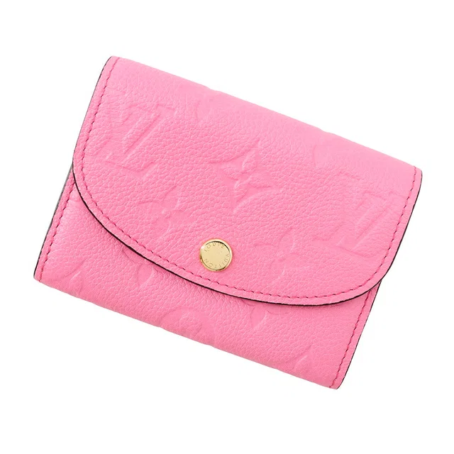 Louis Vuitton Porte Monnaie Rosary rose lollipopM82485 Monogram Empreinte in Pink from GALLERY RARE