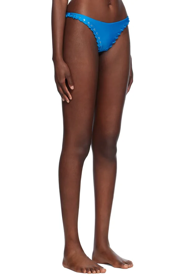 Miaou Blue Rio Bikini Bottom, photo 2 of 2 from SSENSE
