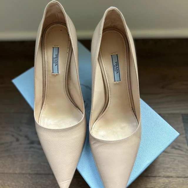 Prada Heels (Women's Shoe) in Leather from Poshmark