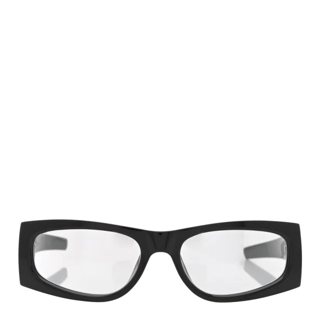 Saint Laurent Acetate Rectangle SL M140/F Sunglasses Black in Black from FASHIONPHILE, photo 2 of 9