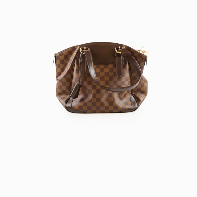 Louis Vuitton Verona Damier Ebene Tote in Brown Canvas from The Purse Affair