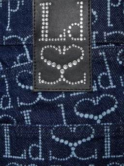Ludovic de Saint Sernin Wide-leg jeans with button closure in 100% Cotton, photo 4 of 5 from LUISAVIAROMA