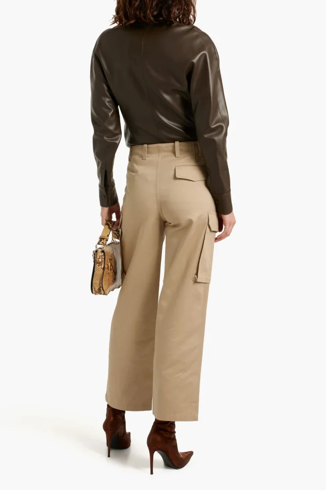 Nili Lotan Yannic Cotton-Twill Cargo Pants, photo 3 of 4 from THE OUTNET